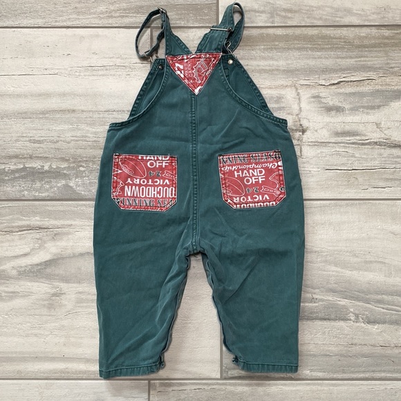 Baby Gap Size XL Green Overalls - Picture 2 of 10